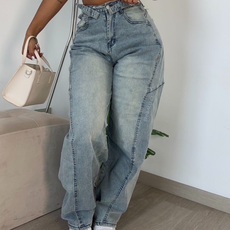 Baggy Jeans - Celeste deslavado